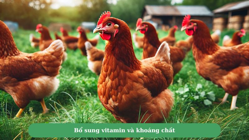 Bổ sung vitamin và khoáng chất