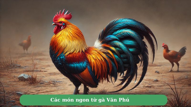 Các món ngon từ gà Văn Phú