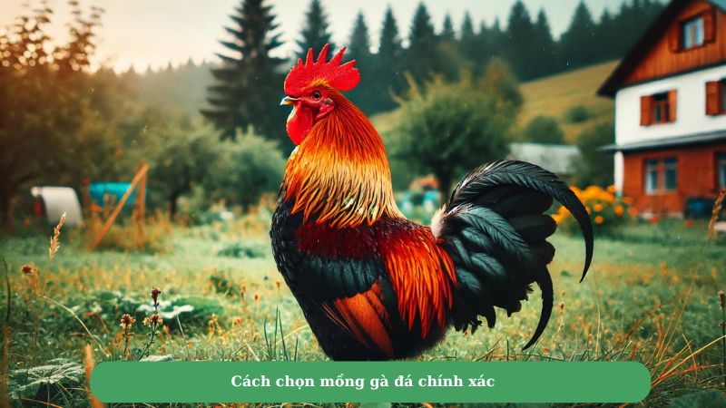 Cách chọn mồng gà đá khác nhau