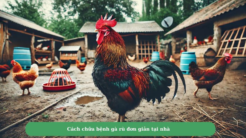 Cách chữa bệnh gà rù đơn giản tại nhà