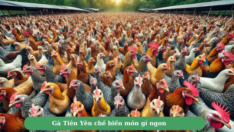 Gà Tiên Yên chế biến món gì ngon 