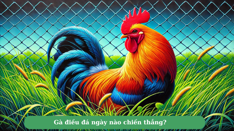 Gà điều đá ngày nào chiến thắng?