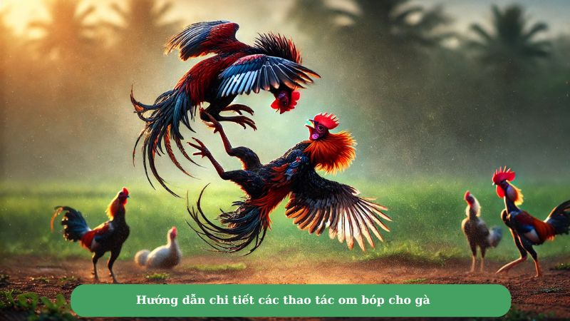 Hướng dẫn chi tiết các thao tác om bóp cho gà 