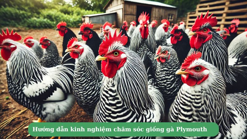 Hướng dẫn kinh nghiệm chăm sóc giống gà Plymouth