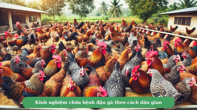 Kinh nghiệm chữa bệnh đậu gà theo cách dân gian