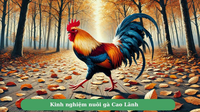 Kinh nghiệm nuôi gà Cao Lãnh