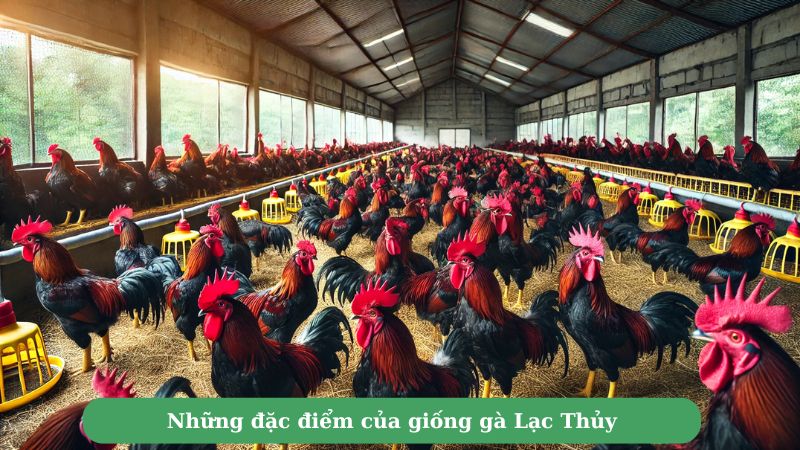 Những đặc điểm của giống gà Lạc Thủy