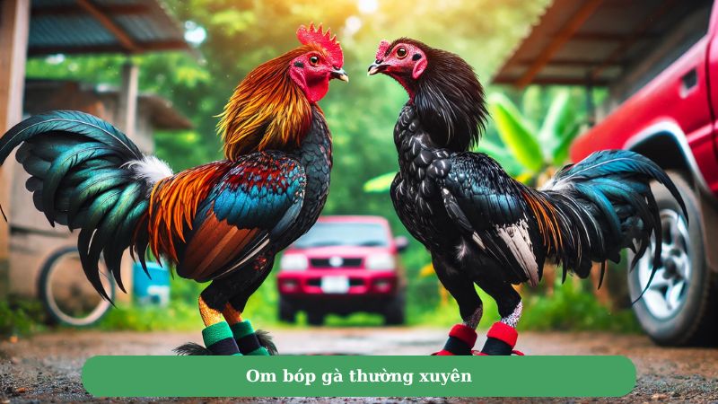 Om bóp gà thường xuyên