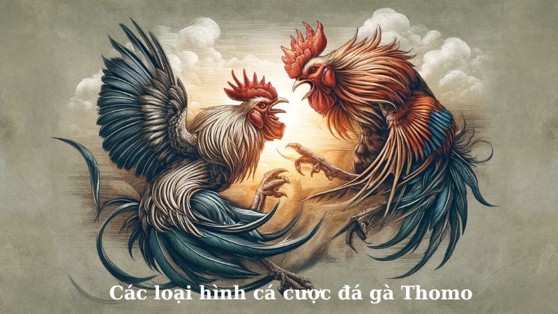 Các loại hình cá cược đá gà Thomo