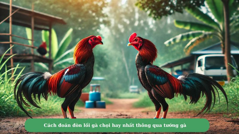 Cách đoán đòn lối gà chọi hay nhất thông qua tướng gà