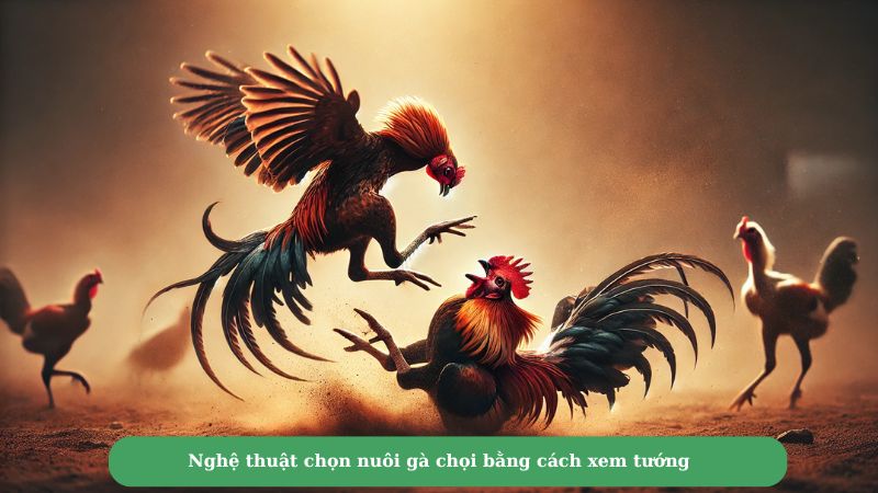 Nghệ thuật chọn nuôi gà chọi bằng cách xem tướng