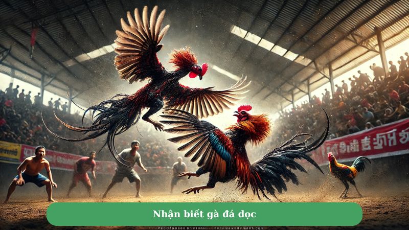 Nhận biết gà đá dọc