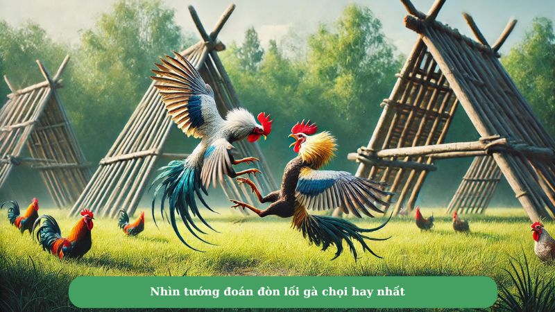 Nhìn tướng đoán đòn lối gà chọi hay nhất